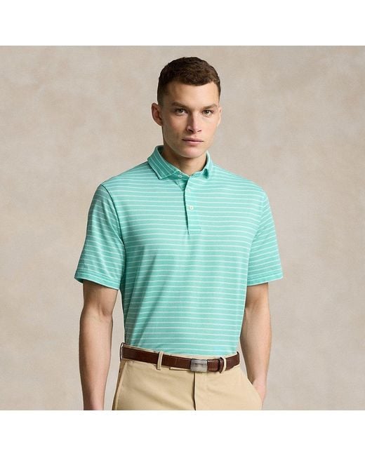 Ralph Lauren Ralph Lauren Classic Fit Performance Mesh Polo Shirt in Green for Men Lyst