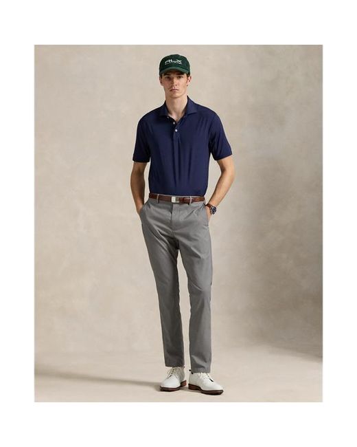 Ralph Lauren Classic Fit Performance Polo Shirt in Blue for Men | Lyst