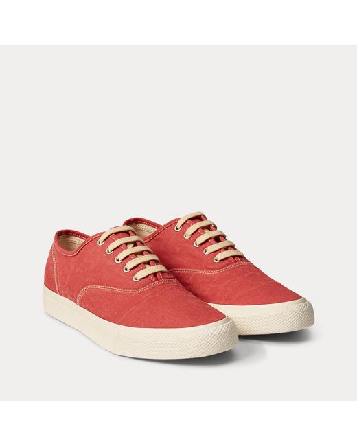RRL Red Canvas Trainer for men