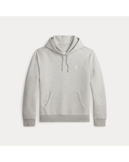 Polo Ralph Lauren Gray Double-Knit Hoodie for men