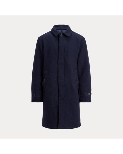 Polo Ralph Lauren Der Trenchcoat Langdon Aus Wolle in Blue für Herren