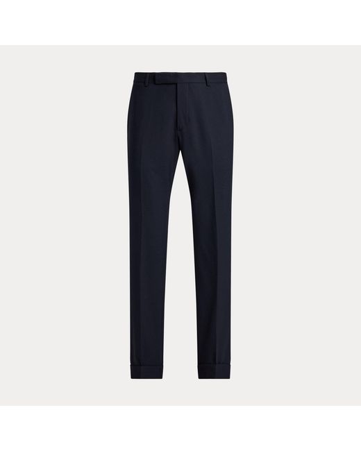 Polo Ralph Lauren Blue Wool-Blend Suit Trouser for men