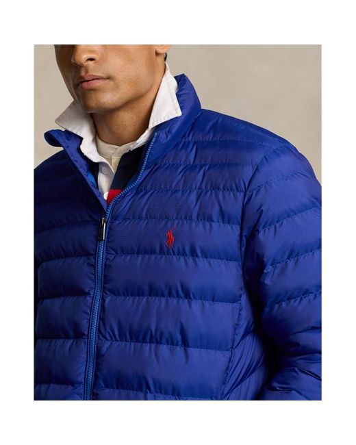 Ralph lauren blue men's jacket best sale