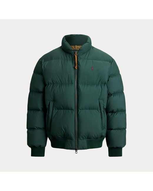 Polo Ralph Lauren Green The Wyoming Ripstop Down Jacket for men