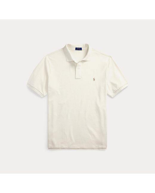 Polo Ralph Lauren Natural The Iconic Mesh Polo Shirt for men