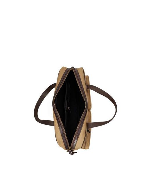 Borsa da lavoro in tela e pelle di Polo Ralph Lauren in Brown da Uomo