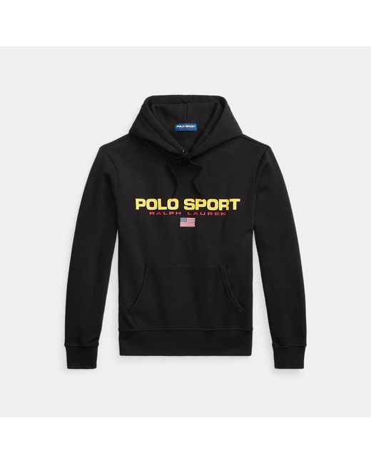Sudadera con capucha Polo Sport Polo Ralph Lauren de hombre de color Black