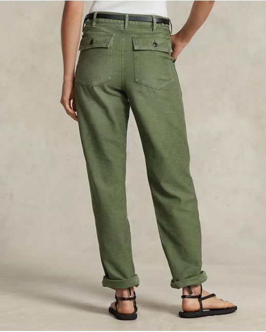 Ralph Lauren Green Die Hose Ricky