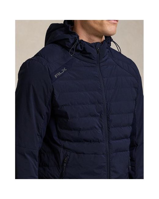 Ralph Lauren Hybrid Hooded Jacket in Blue for Men Lyst UK