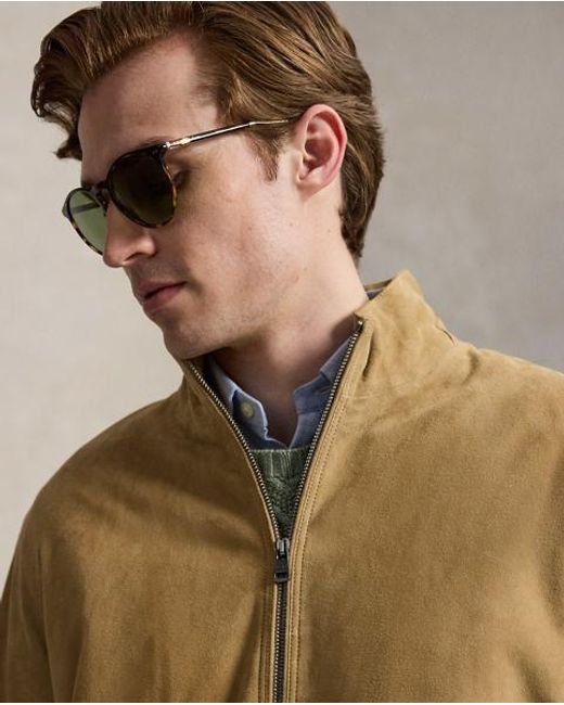 Polo Ralph Lauren Natural The Charleton Suede Jacket for men
