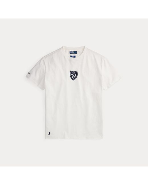 Polo Ralph Lauren Natural Wimbledon Classic Fit Graphic T-Shirt for men