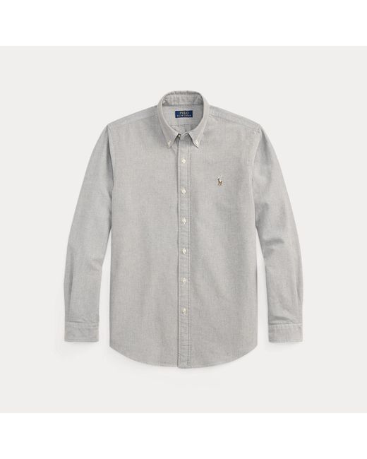 Polo Ralph Lauren Gray The Iconic Oxford Shirt for men