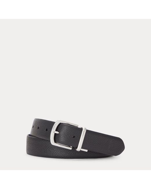 Polo Ralph Lauren Multicolor Reversible Pebble Leather Belt for men
