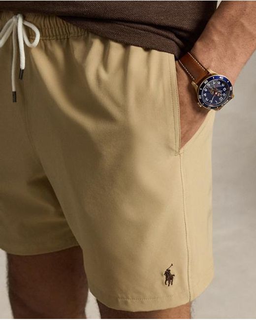 Polo Ralph Lauren Natural 14.5 Cm Traveller Swimming Trunks for men