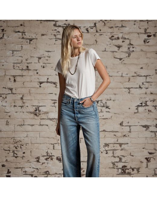 RRL Blue Vintage Wide Fit Cluney Jean