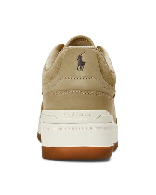 Polo Ralph Lauren Natural Masters Sport Suede-nubuck Trainer for men