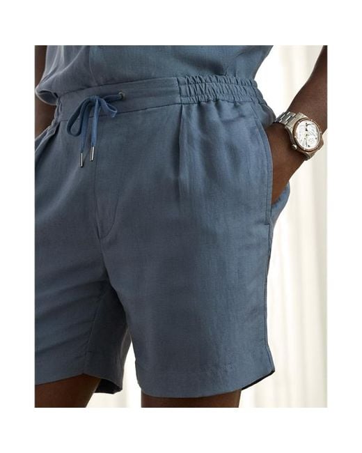 Ralph Lauren Blue Ralph Lauren Silk-Linen Short for men