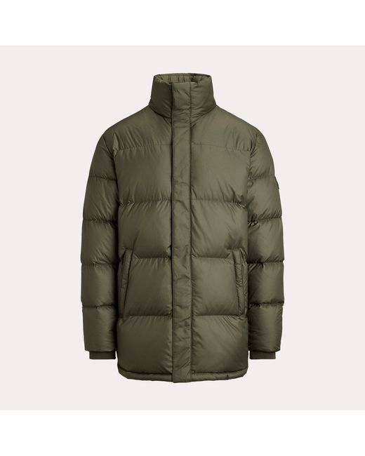 Polo Ralph Lauren Green The Decker Matte Down Coat for men