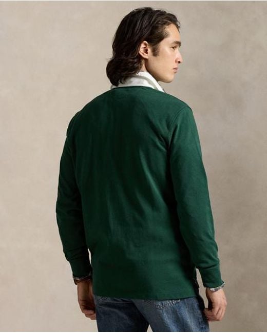 Polo Ralph Lauren Green The Iconic Rugby Shirt for men