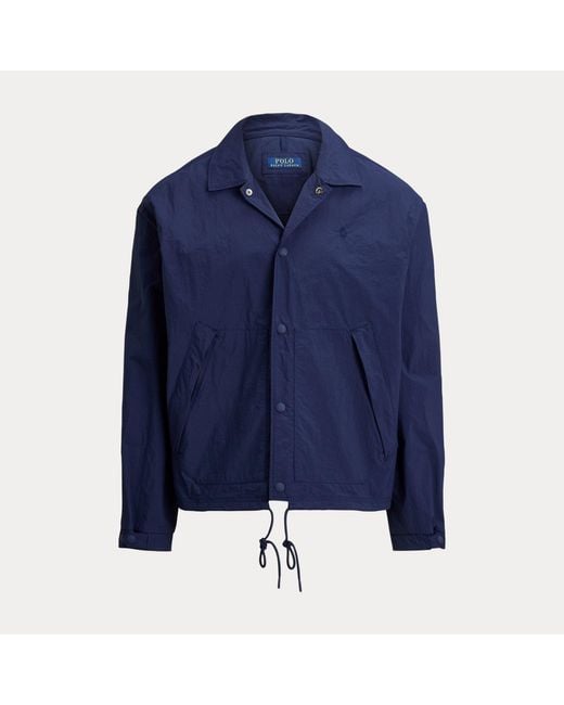 Polo Ralph Lauren Blue The Hayford Coach's Jacket for men