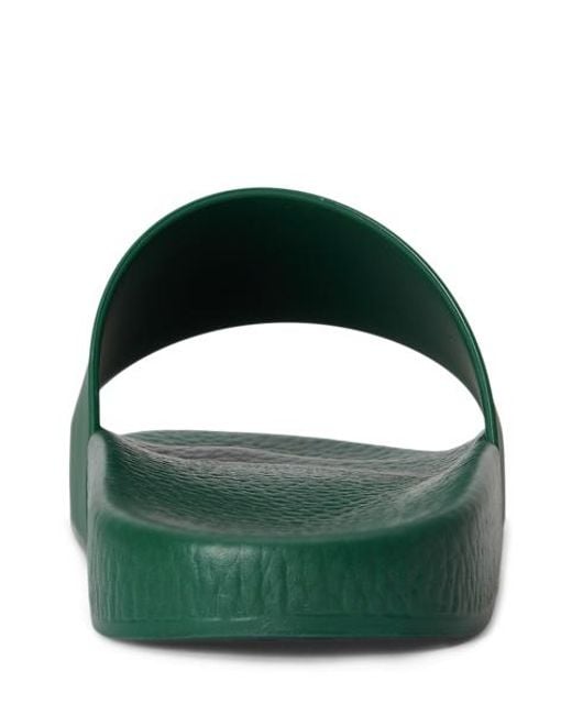 Polo Ralph Lauren Green Signature Pony Slide for men
