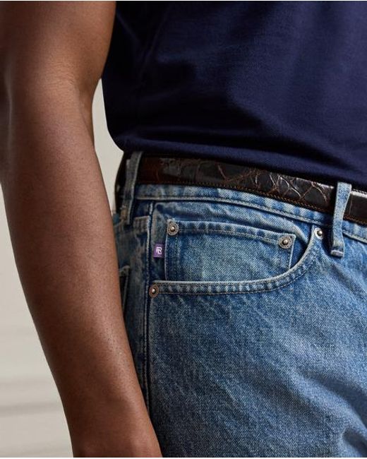 Ralph Lauren Blue Straight Fit Jean for men