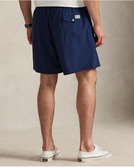 Polo Ralph Lauren Blue Traveller Classic Fit Swimming Trunks for men