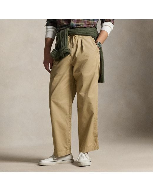 Ralph Lauren Natural Polo Prepster Twill Easy Pant for men