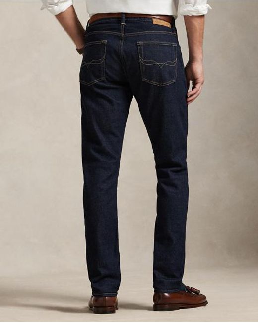 Polo Ralph Lauren Blue Sullivan Slim Stretch Selvedge Jean for men