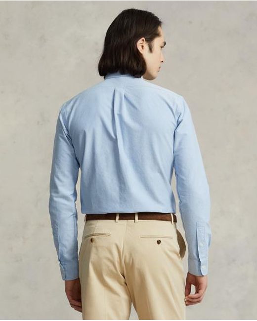Polo Ralph Lauren Blue The Iconic Oxford Shirt for men