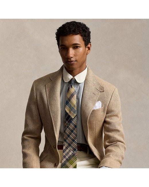 Ralph Lauren Brown The Rl67 Linen Twill Jacket for men