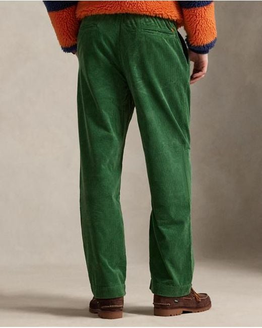 Pantalón Polo Prepster De Pana Polo Ralph Lauren de hombre de color Green