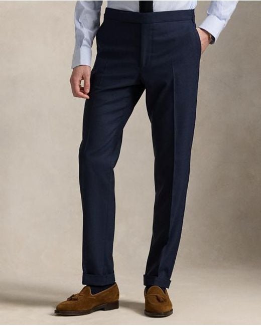 Costume Polo Tailored Fit Laine Légère Polo Ralph Lauren pour homme en coloris Blue