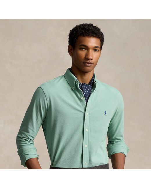 Polo Ralph Lauren Featherweight Mesh Shirt in Green for Men Lyst UK