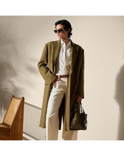 Ralph Lauren Natural Ralph Lauren Adalaide Double-Faced Wool-Cashmere Coat