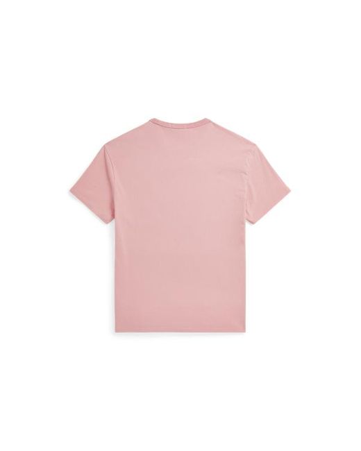 Polo Ralph Lauren Pink Classic Fit Jersey Crewneck T-shirt for men