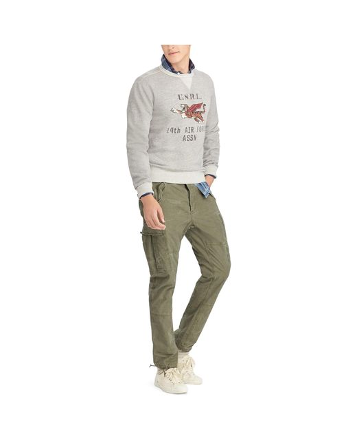 ralph lauren tapered cargo pants