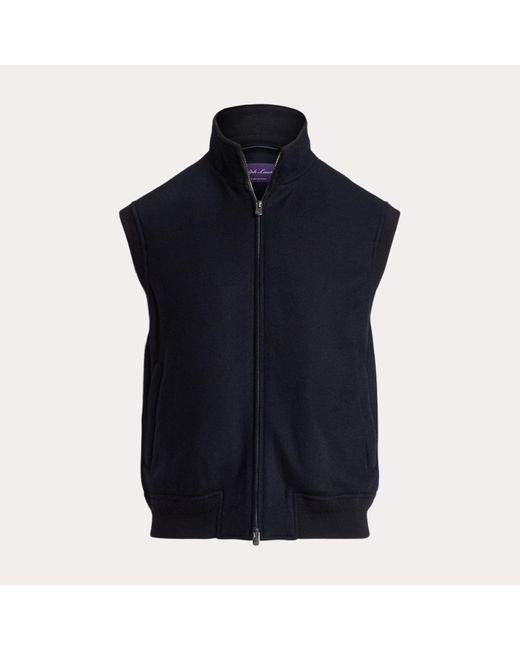 Ralph Lauren Gray Felton Cashmere-Blend Waistcoat for men