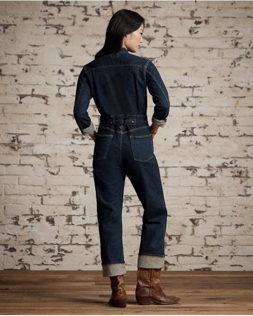 Ralph Lauren Blue Denim Coverall