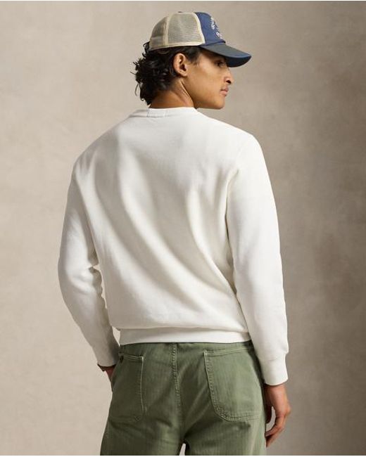 Polo Ralph Lauren Gray Polo Bear Fleece Sweatshirt for men