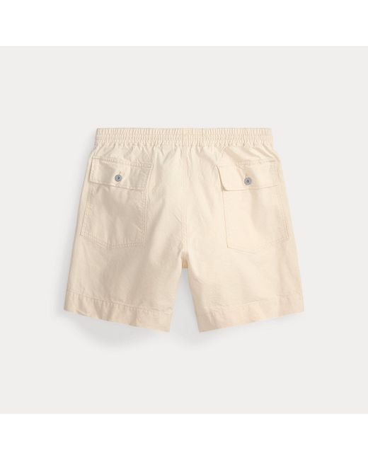Ralph Lauren Canvas Utility Short in het Natural voor heren