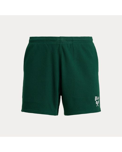 Polo Ralph Lauren Green 12.5 Cm Pointelle Jersey Short for men