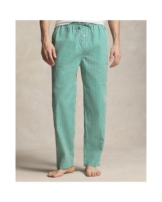 Pantaloni da pigiama Polo Bear a righe di Polo Ralph Lauren in Green da Uomo