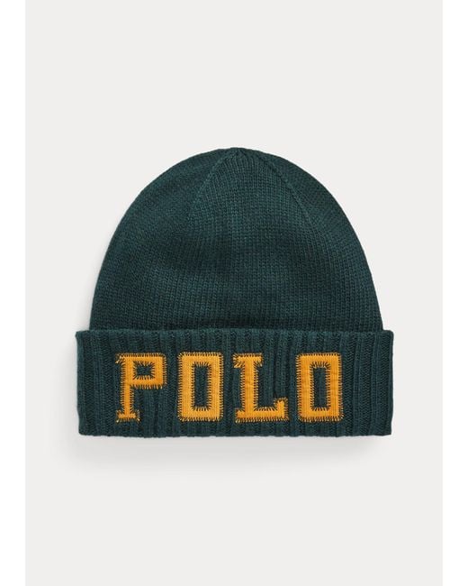 Polo Ralph Lauren Mütze mit Logo-Applikation in Grün für Herren | Lyst DE
