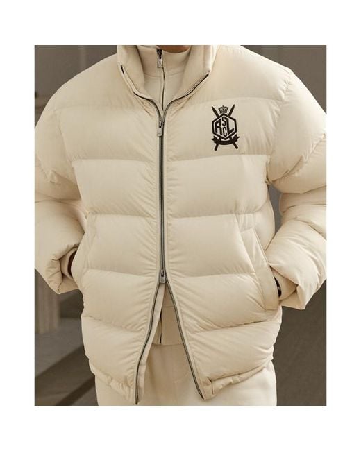Ralph Lauren Natural Emerson Quilted Down Jacket for men