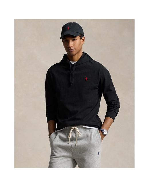 Polo Ralph Lauren Kapuzen-T-Shirt aus Jersey in Black für Herren