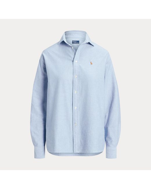 Polo Ralph Lauren Blue The Iconic Relaxed Fit Oxford Shirt
