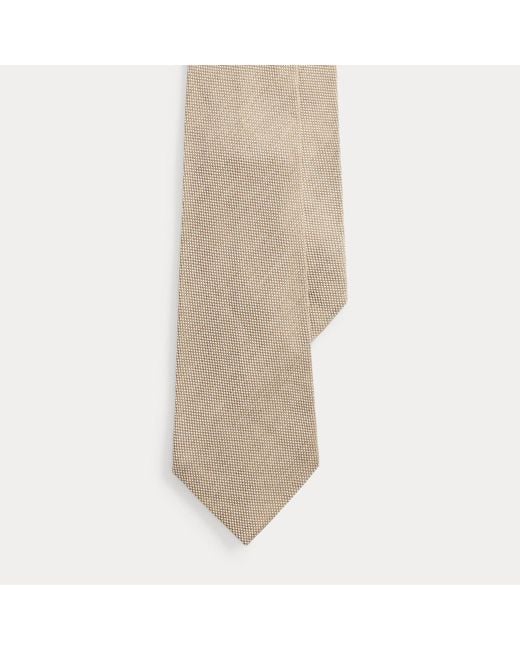 Ralph Lauren Natural Textured Tie for men