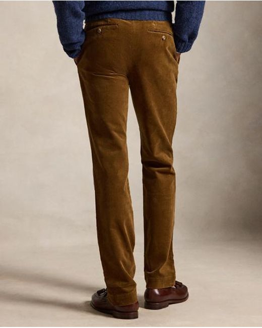 Polo Ralph Lauren Brown Andover Slim Fit Stretch Trousers for men