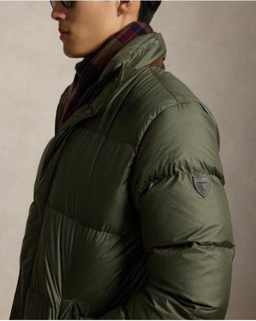 Polo Ralph Lauren Green The Decker Matte Down Coat for men